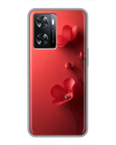 Чохол для OPPO A77 з картинкою «Макові суцвіття»