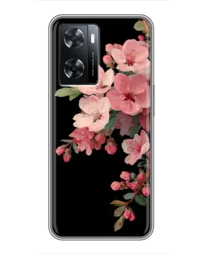 Чохол для OPPO A77 з картинкою «Рожева гілка сакури»