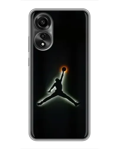 Чехол для OPPO A78 (4G) с картинкой «Jordan Gradient Logo» Чехол для OPPO A78 (4G) с картинкой «Jordan Gradient Logo»