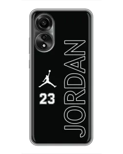Чехол для OPPO A78 (4G) с картинкой «Jordan Vertical»