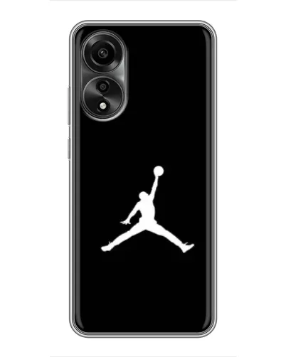 Чехол для OPPO A78 (4G) с картинкой «Jordan Silhouette» Чехол для OPPO A78 (4G) с картинкой «Jordan Silhouette»