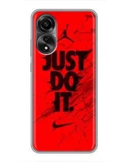 Чехол для OPPO A78 (4G) с картинкой «Nike Just Do It»