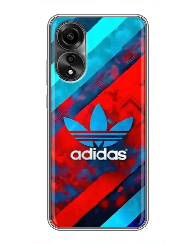 Чехол для OPPO A78 (4G) с картинкой «Абстракция Adidas»