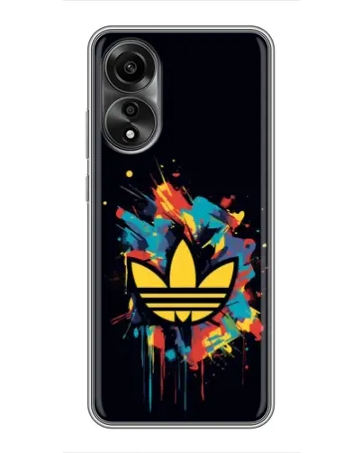 Чехол для OPPO A78 (4G) с картинкой «Adidas Splash»
