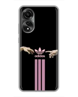 Чохол для OPPO A78 (4G) з картинкою «Adidas Hands»