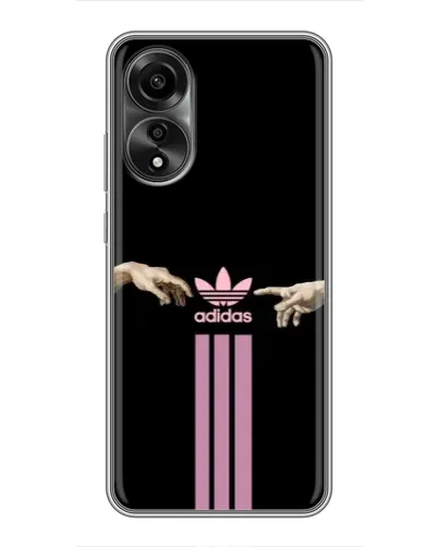 Чехол для OPPO A78 (4G) с картинкой «Adidas Hands»