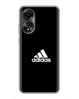 Чохол для OPPO A78 (4G) з картинкою «Adidas Red Style»