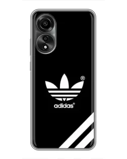 Чехол для OPPO A78 (4G) с картинкой «Adidas с диагональными полосами»