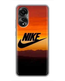 Чехол для OPPO A78 (4G) с картинкой «Nike — вечерний горизонт» Чехол для OPPO A78 (4G) с картинкой «Nike — вечерний горизонт»