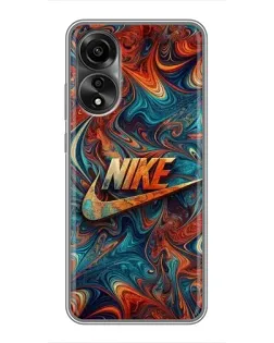 Чехол для OPPO A78 (4G) с картинкой «Nike в абстракции» Чехол для OPPO A78 (4G) с картинкой «Nike в абстракции»