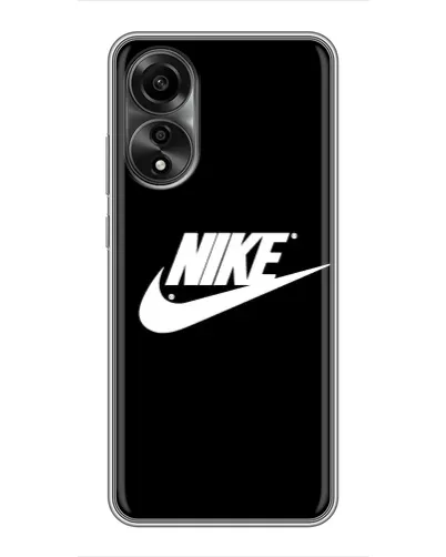 Чехол для OPPO A78 (4G) с картинкой «Мазки краски Nike» Чехол для OPPO A78 (4G) с картинкой «Мазки краски Nike»