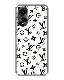 Чехол для OPPO A78 (4G) с картинкой «Монохромный хаос LV»