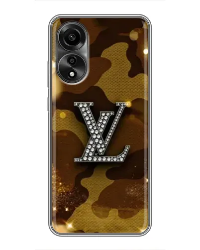 Чехол для OPPO A78 (4G) с картинкой «Камуфляжный Louis Vuitton»
