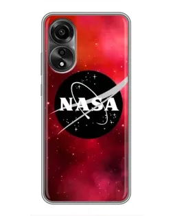 Чохол для OPPO A78 (4G) з картинкою «NASA — червона туманність»