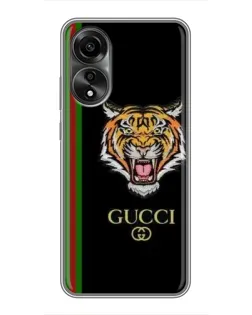 Чохол для OPPO A78 (4G) з картинкою «Тигр Gucci» Чохол для OPPO A78 (4G) з картинкою «Тигр Gucci»