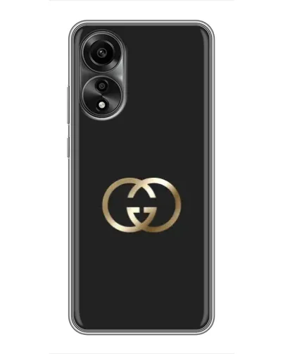 Чехол для OPPO A78 (4G) с картинкой «Минимализм Gucci»