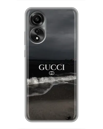 Чехол для OPPO A78 (4G) с картинкой «Gucci — морской прибой»