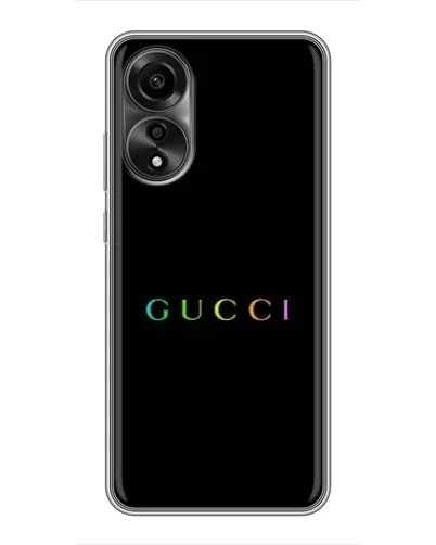 Чохол для OPPO A78 (4G) з картинкою «Gucci — неоновий мінімалізм» Чохол для OPPO A78 (4G) з картинкою «Gucci — неоновий мінімалізм»