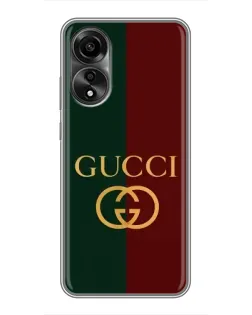 Чохол для OPPO A78 (4G) з картинкою «Gucci — темно-зелений градієнт»