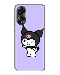 Чехол для OPPO A78 (4G) с картинкой «Классическая Kuromi»