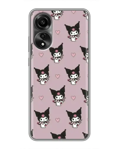 Чехол для OPPO A78 (4G) с картинкой «Kuromi — ночной сон»