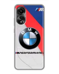 Чехол для OPPO A78 (4G) с картинкой «BMW Performance стиль» Чехол для OPPO A78 (4G) с картинкой «BMW Performance стиль»