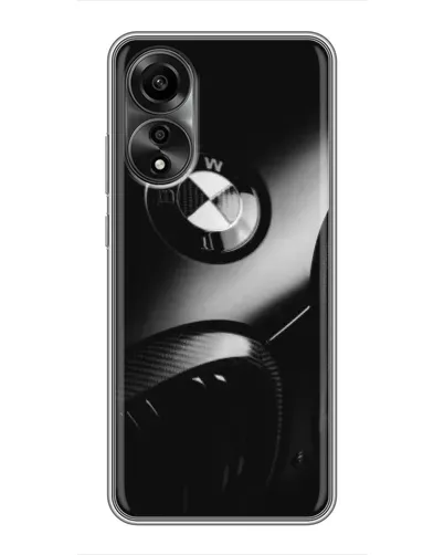 Чехол для OPPO A78 (4G) с картинкой «Эмблема BMW — макро»