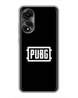 Чохол для OPPO A78 (4G) з картинкою «Лого BMW — металевий блиск»