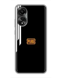Чохол для OPPO A78 (4G) з картинкою «PUBG — вертикальні лінії»