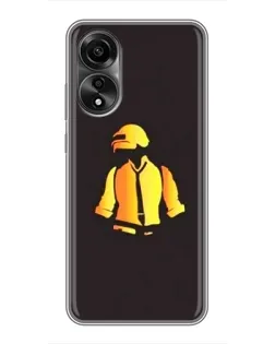 Чехол для OPPO A78 (4G) с картинкой «Winner Winner — PUBG»