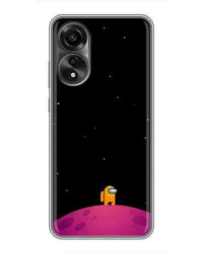 Чохол для OPPO A78 (4G) з картинкою «Самотній герой на планеті» Чохол для OPPO A78 (4G) з картинкою «Самотній герой на планеті»
