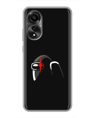 Чохол для OPPO A78 (4G) з картинкою «Among Us шолом» Чохол для OPPO A78 (4G) з картинкою «Among Us шолом»