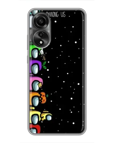 Чохол для OPPO A78 (4G) з картинкою «Команда Among Us» Чохол для OPPO A78 (4G) з картинкою «Команда Among Us»