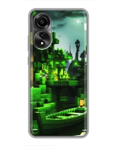Чохол для OPPO A78 (4G) з картинкою «Minecraft лісовий пейзаж» Чохол для OPPO A78 (4G) з картинкою «Minecraft лісовий пейзаж»