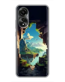 Чохол для OPPO A78 (4G) з картинкою «Вид з печери»