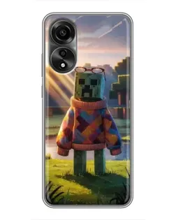 Чохол для OPPO A78 (4G) з картинкою «Кріпер у светрі»