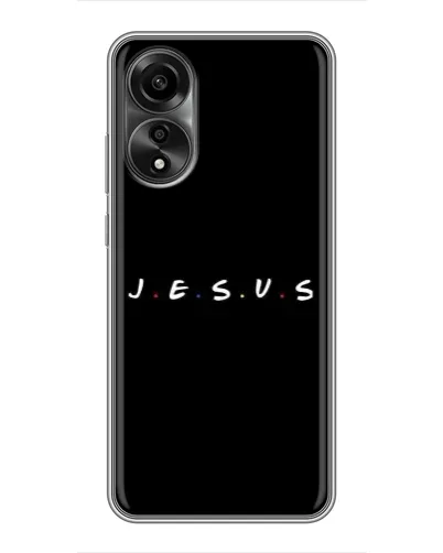 Чохол для OPPO A78 (4G) з картинкою «Крапки віри J.E.S.U.S.»