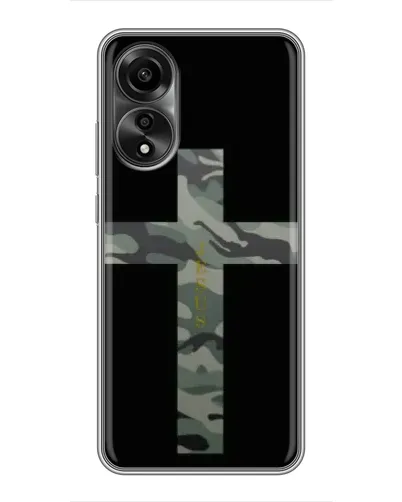 Чохол для OPPO A78 (4G) з картинкою «Мілітарі Хрест»