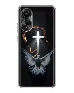 Чохол для OPPO A78 (4G) з картинкою «Голуб та Світло»