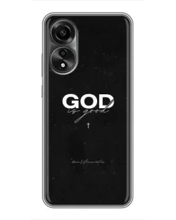 Чохол для OPPO A78 (4G) з картинкою «GOD — Бог над усім»