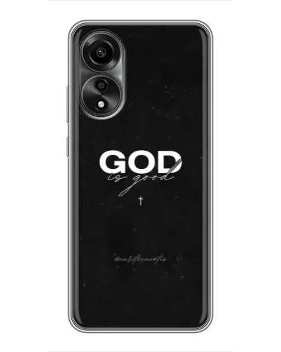 Чохол для OPPO A78 (4G) з картинкою «GOD — Бог над усім»