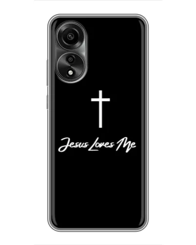 Чохол для OPPO A78 (4G) з картинкою «Ісус любить тебе»