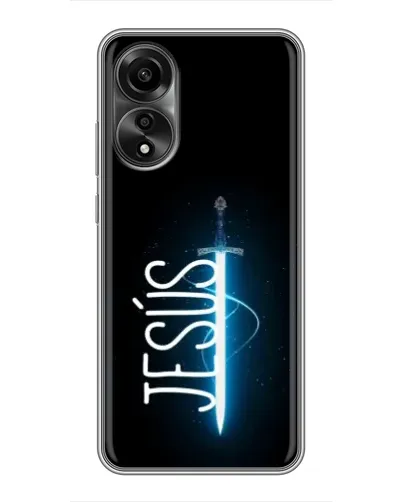 Чохол для OPPO A78 (4G) з картинкою «Меч Духа Jesus»