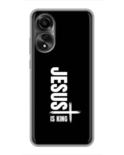 Чохол для OPPO A78 (4G) з картинкою «Вертикаль віри Jesus»