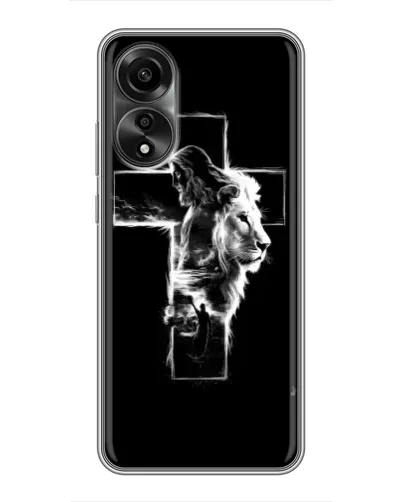 Чохол для OPPO A78 (4G) з картинкою «Сяючий хрест Jesus» Чохол для OPPO A78 (4G) з картинкою «Сяючий хрест Jesus»