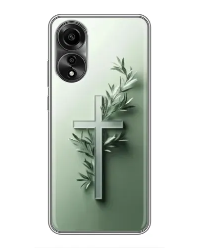 Чохол для OPPO A78 (4G) з картинкою «Оливкова гілка» Чохол для OPPO A78 (4G) з картинкою «Оливкова гілка»