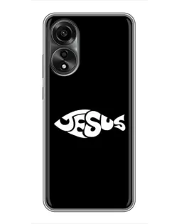 Чохол для OPPO A78 (4G) з картинкою «Риба  Jesus»