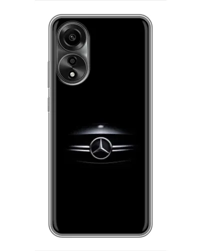 Чехол для OPPO A78 (4G) с картинкой «Mercedes — абстрактные линии»
