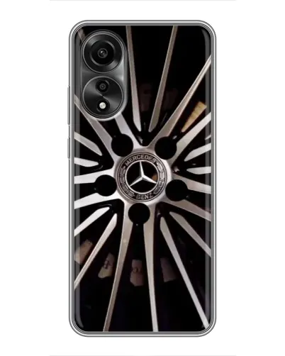 Чехол для OPPO A78 (4G) с картинкой «Диск Mercedes»