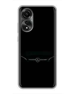 Чехол для OPPO A78 (4G) с картинкой «Mercedes Stealth Look»